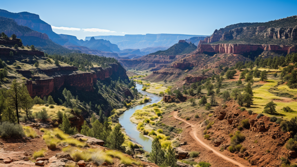 Image of The Grand Canyon's North Kaibab Trail