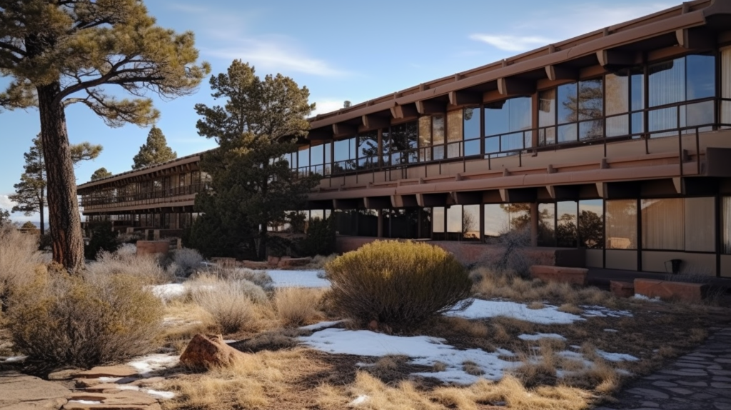 The Kachina Lodge facing The Grand Canyon