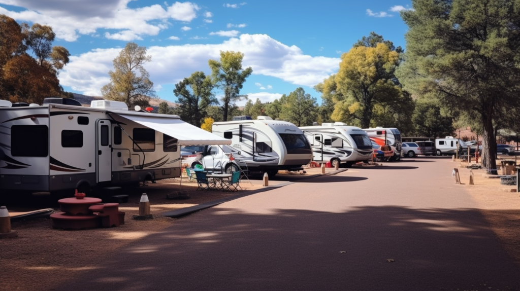 Trailer Village RV Park in The Grand Canyon