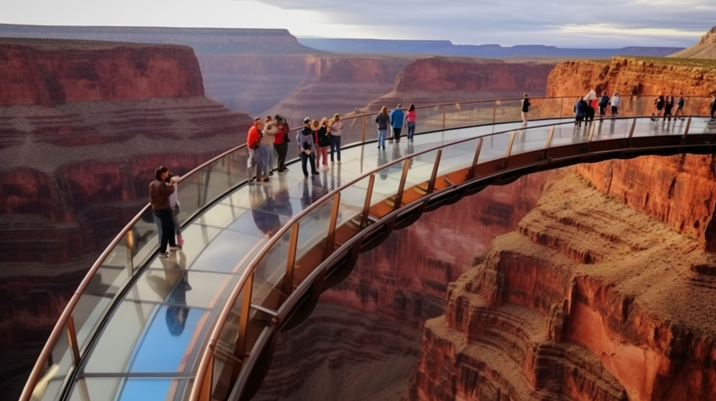 Discover The Grand Canyon Like Never Before On The Skywalk Glass 