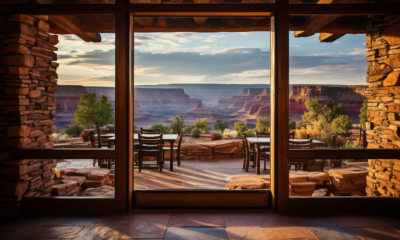 Image of The Grand Canyon from the Bright Angel Lodge