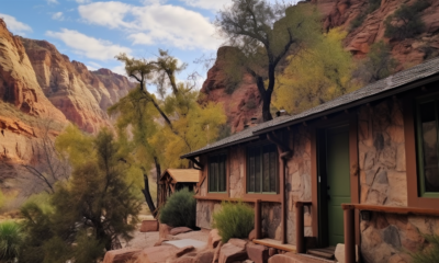 The Phantom Ranch Cabins in The Grand Canyon