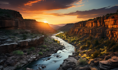 View of the Grand Canyon near the Colorado River