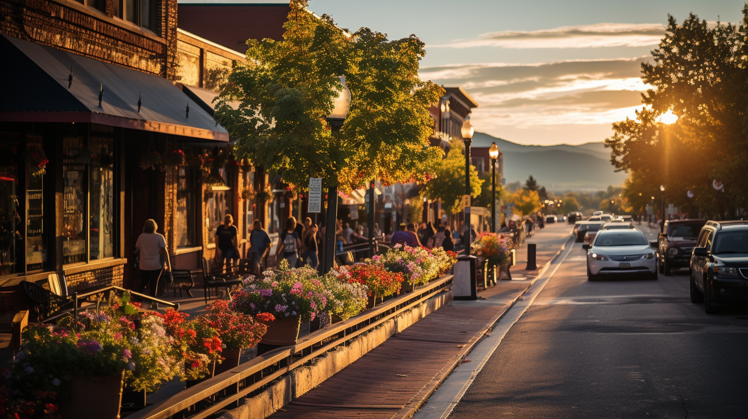 Artist's concept of Downtown Flagstaff AZ