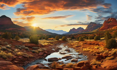 Artist's concept of Sedona Arizona