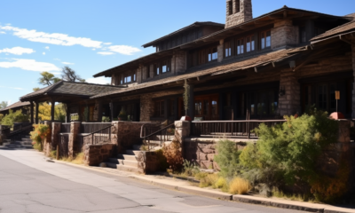 Artist's concept image of El Tovar hotel