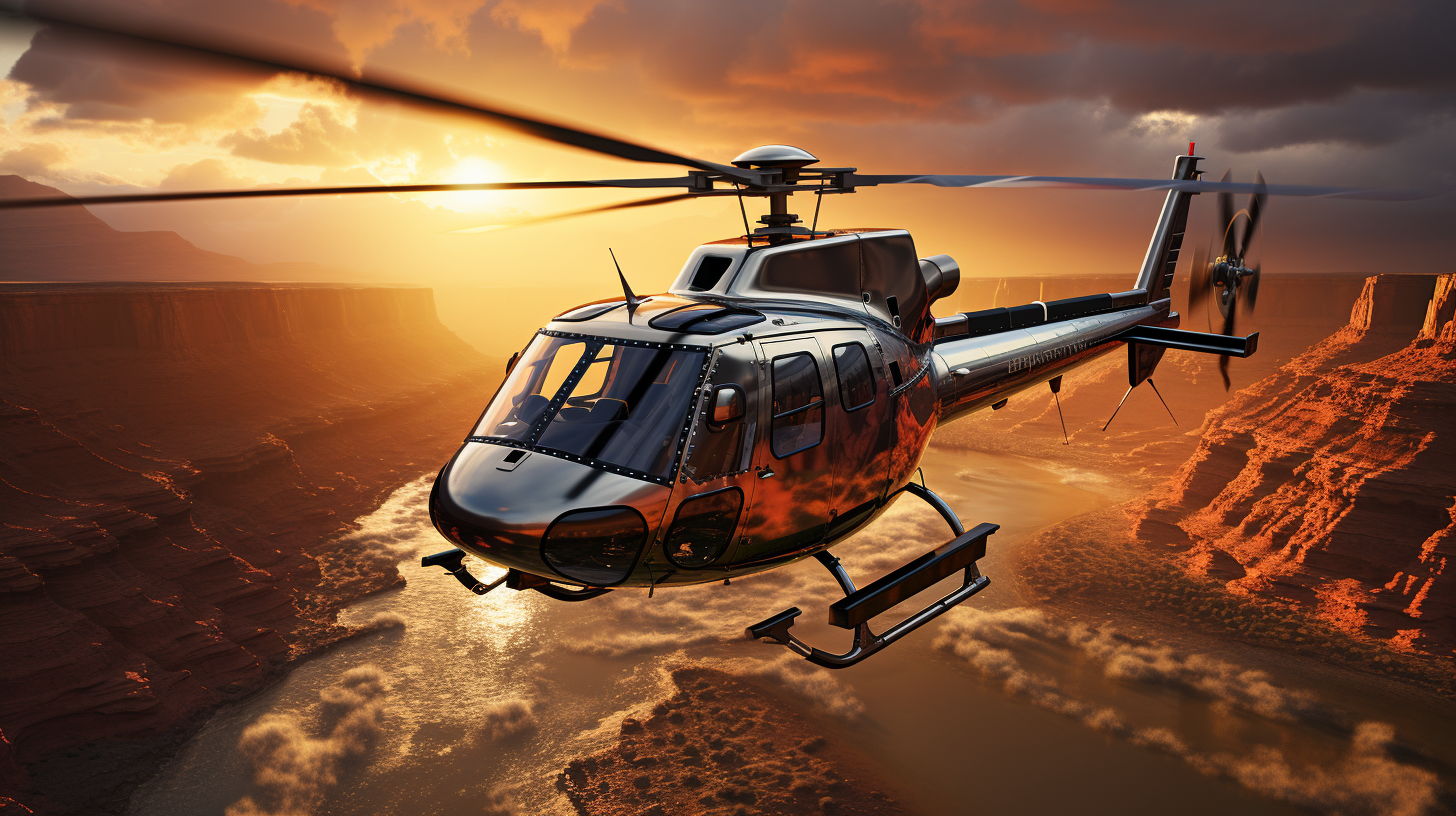 Image of a Grand Canyon helicopter tour
